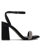 ONLY Shoes Дамски сандали 303569235 - Текстил - Черни