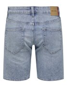 Only & Sons Къси дънки с джобове Пастелносин