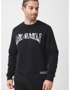Only & Sons Суитшърт с графична шарка на гърба с Eminem - Бял/Черен