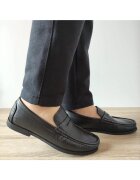Otter Ежедневни мъжки обувки 640005A 01-N Black - черни