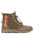 Palladium Мъжки кецове Olive Night - текстил - унисекс