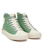 Palladium Унисекс кецове - текстил - зелен/бял