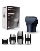 Panasonic Аксесоар MultiShape - За професионален тример - 4 гребена с 15 настройки за дължината - Черен