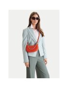 Patrizia Pepe Дамска чанта - естествена кожа - оранжева - Един размер INTL