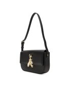 Patrizia Pepe Дамска чанта Winter Black - естествена кожа - размери 8B0231 L061