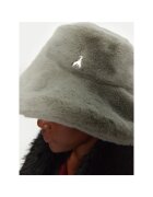 Patrizia Pepe Дамска шапка металик сива - тип bucket""
