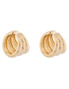 Patrizia Pepe Дамски обеци - Light Shiny Gold - 2J2596/M074-F130