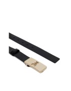 Patrizia Pepe Естествена кожа Black/Light Gold дамски колан Black/Light Gold 8W0059/L048-K118 за жени