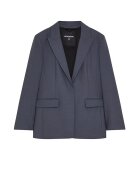 Patrizia Pepe Сако regular fit със закопчаване с капси - Сив