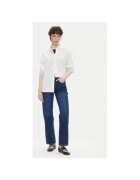 Pepe Jeans Дамска риза PL304993 - Лен/Памук - XL INTL - Бяла