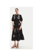 Pepe Jeans Дамска рокля PL953743 - Памучна - Черна