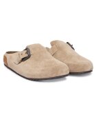 Pepe Jeans Дамски чехли - Stowe Beige 856 - естествена кожа