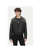 Pepe Jeans Дамско яке PL402523 - Естествена кожа - Черно