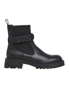 Pepe Jeans London Боти от кожа и текстил