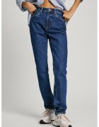 Pepe Jeans London Дънки с висока талия и стеснен крачол