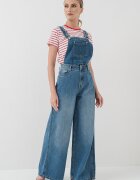 Pepe Jeans London Дънков гащеризон Sabrina Прашно синьо