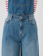 Pepe Jeans London Дънков гащеризон Sabrina Прашно синьо