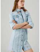 Pepe Jeans London Дънкова рокля с копчета