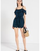 Pepe Jeans London Гащеризон Pallas с английска бродерия