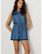 Pepe Jeans London Къс гащеризон Calma от лиосел