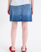 Pepe Jeans London Къса права пола Син