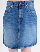 Pepe Jeans London Къса права пола Син