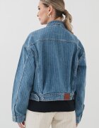Pepe Jeans London Късо дънково яке Светлосин