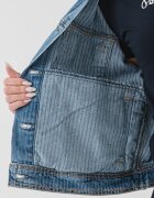 Pepe Jeans London Късо дънково яке Светлосин