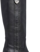 Pepe Jeans London Кожени ботуши Черен