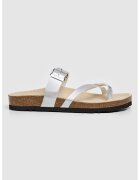 Pepe Jeans London Метализирани сандали с тока