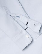 Pepe Jeans London Памучна риза с джоб Бледо синьо