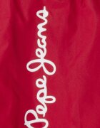 Pepe Jeans London Плувни шорти с лого Аленочервен