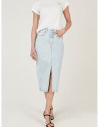 Pepe Jeans London Пола от деним с цепка