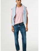 Pepe Jeans London Прави дънки с миди талия