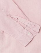Pepe Jeans London Риза с лен с лого Пастелнорозов