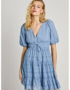 Pepe Jeans London Шпиц рокля с бухнали ръкави