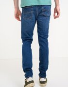 Pepe Jeans London Скини дънки със средновисока талия Тъмносин