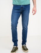 Pepe Jeans London Скини дънки със средновисока талия Тъмносин