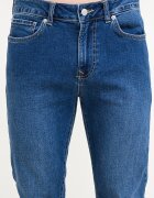 Pepe Jeans London Скини дънки със средновисока талия Тъмносин