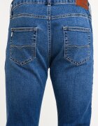 Pepe Jeans London Скини дънки със средновисока талия Тъмносин