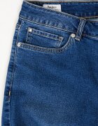 Pepe Jeans London Скини дънки със средновисока талия Тъмносин