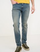 Pepe Jeans London Слим дънки със средновисока талия Прашно синьо
