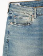 Pepe Jeans London Слим дънки със средновисока талия Прашно синьо