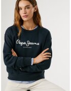 Pepe Jeans London Суитшърт Baddy с овално деколте и лого