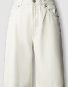 Pepe Jeans London Свободни дънкови бермуди Lexa с лиосел Слонова кост