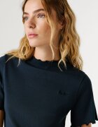 Pepe Jeans London Тениска с памук с лого Ултрамарин синьо