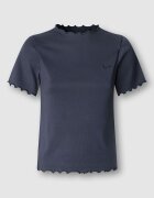 Pepe Jeans London Тениска с памук с лого Ултрамарин синьо