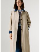 Pepe Jeans London Тренч Fionna с дънкови детайли