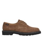 Pepe Jeans London Велурени обувки Derby Светлокафяв