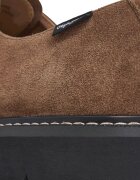Pepe Jeans London Велурени обувки Derby Светлокафяв
